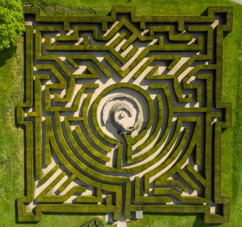 Visit Majestic Leeds Castle Labyrinth Maze, Labyrinth Design, Leeds Castle, Maze Design, Crop Circles, Formal Gardens, Magical Garden, Marquee Wedding, Fantasy Landscape