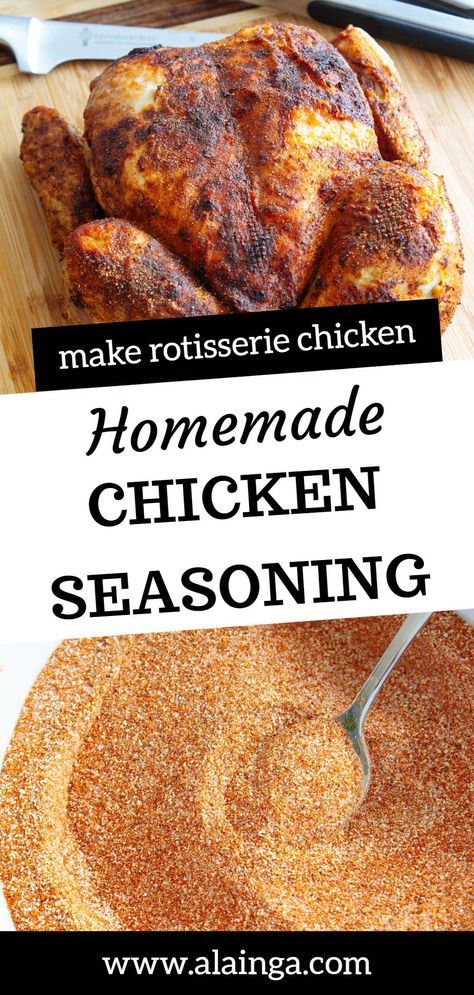 Spices To Use On Chicken, Rub For Roasted Chicken, Best Dry Rub For Chicken, Baked Chicken Rub Recipes, Rotisserie Chicken Dry Rub Recipes, Grilled Chicken Seasoning Ideas, Rotisserie Spice Blend, What Spices Go With What, Seasoning For Rotisserie Chicken