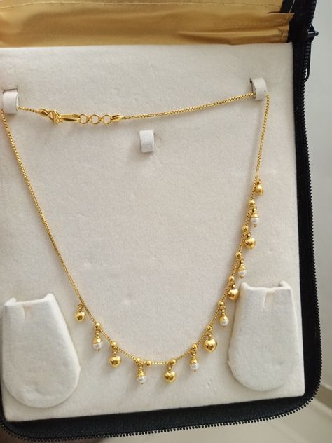 Gold Chain Design For Girls Latest, Kids Chains Gold Indian, Locket Set Design In Gold, Pearl Chains Indian Gold, Gold Chain Designs For Women Latest, Baby Jewelry Gold, Gold Jewelry Prom, Simple Necklace Designs, Kids Gold Jewelry