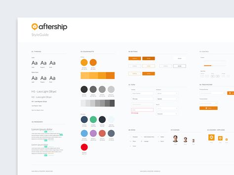 Working on the UI style guide for AfterShip Web, stay tuned :) www.aftership.com Ui Style Guide, Style Guide Ui, Web Style Guide, Website Style Guide, Visual Instructions, Style Guide Template, Ui Ux 디자인, Style Guide Design, Webdesign Inspiration