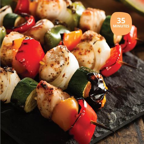 Svelte Healthy Grilling Recipes E-Book | PDF Clean Grilling Recipes, Metaboost Recipes, Svelte Recipes, Meta Boost, Grilled Chicken Kabobs, Metabolism Boosting Foods, Healthy Grilling Recipes, Colorful Food, Chicken Kabobs