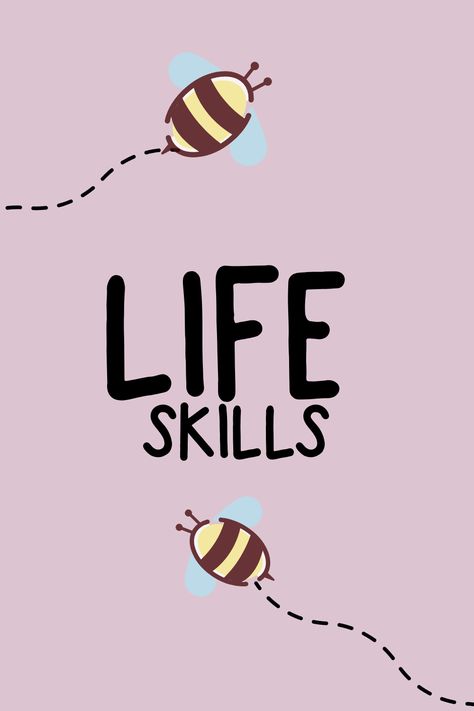 Life skills are important in the development learning for each child. These activities primarily promote independence as the child or student progresses no matter what age of development the learner is currently in. The pins also cater to general education, special education and homeschool. Skill Development Poster, Project Cover Page, Baby Cartoon Drawing, School Book Covers, Life Skills Activities, Bullet Journal Notebook, School Books, Cartoon Drawing, Cover Page