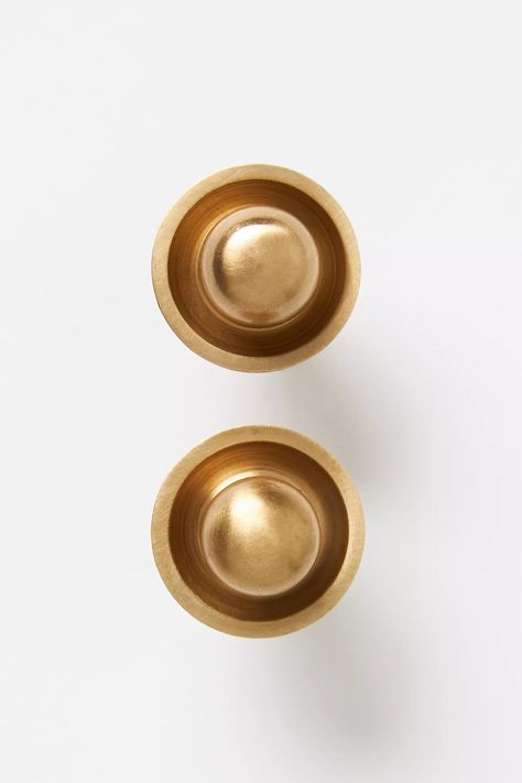 Constantia Knobs, Set of 2 | AnthroLiving Wall Storage Cabinets, Gold Knobs, Garden Tiles, Erin Gates, Wood Magazine, Wood Wine Racks, Dresser Pulls, Wooden Drawers, Glass Knobs