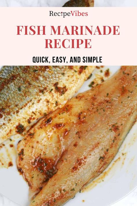 Grilled Fish Marinade, Tilapia Marinade, Marinade For Fish, Best Marinade, Best Sauce Recipe, Fish Marinade, Bbq Fish, Fish Dinner Recipes, Tilapia Recipes