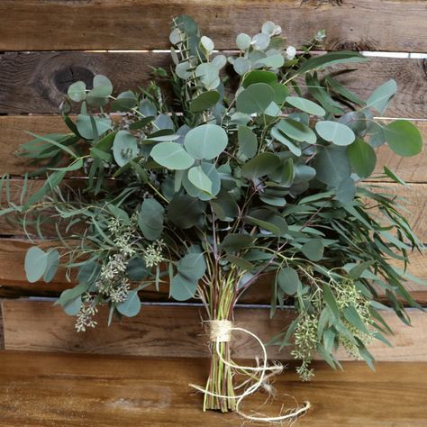 Mixed Eucalyptus, Bouquet Pastel, Greenery Wedding Bouquet, Wood Flower Bouquet, Bouquet Tutorial, Eucalyptus Bouquet, Red Bouquet, Wedding Floral Centerpieces, Diy Wedding Bouquet