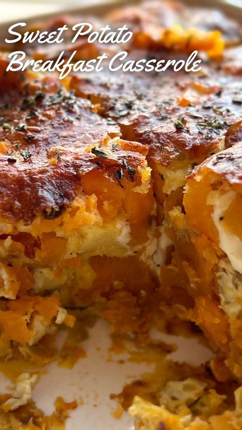 Hot sweet potato breakfast casserole is the best breakfast to warm and wake you up. Only 15 minutes, so easy and quick for your healthy and keto breakfast. Sweet Potato Bacon Breakfast, Sweet Potato Breakfast Casserole Healthy, Sweet Potato Sausage Breakfast Casserole, Sweet Potato With Egg Breakfast, Breakfast With Sweet Potatoes And Eggs, Egg And Sweet Potato Breakfast, Sweet Potato And Eggs Breakfast, Sweet Potato Breakfast Ideas, Breakfast Casserole No Cheese