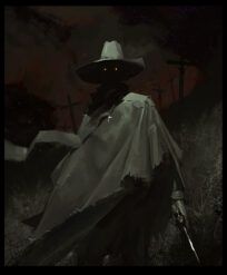 Oliver Odmark - (56) Cowboy Character Design, The Mask Of Zorro, Apocalypse Character, Western Artwork, Cowboy Aesthetic, Nobody Knows, Southern Gothic, Western Aesthetic, Cowboy Art