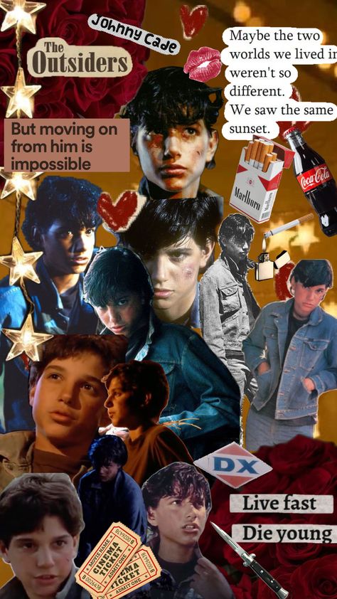 I love Johnny Cade ❤️ Johnny Cade Aesthetic Wallpaper, Johnny Cade X Yn, Jonny Cade Outsiders, Pony Boy And Johnny, Johnny From The Outsiders, Johnny Cade Wallpaper, Johnny Cade Aesthetic, Johnny The Outsiders, Outsiders Johnny