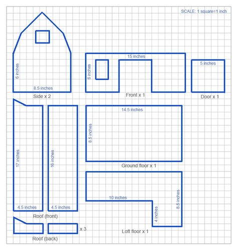 Handmade Toy Wooden Barn: a DIY project with the plan template Wooden Toy Barn, Kids Barn, Diy Horse Barn, Wooden Toys Diy, Wooden Toy Trucks, Wooden Toy Boxes, Wooden Toy Cars, Toy Barn, Making Wooden Toys