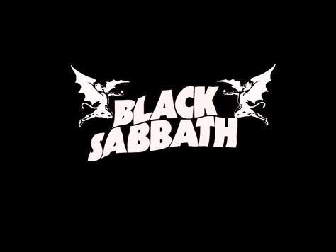 Black Sabbath Black Sabbath, Music, White, Black