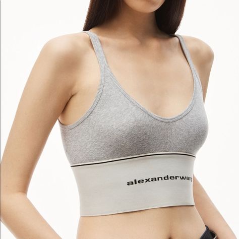 Alexander Wang Bra Top S Alexander Wang Bra Top, Alexandra Wang, Scorpio Szn, Do Ho Suh, P Design, Brand Research, Teen Fame Dr, Textile Sculpture, My Future Life