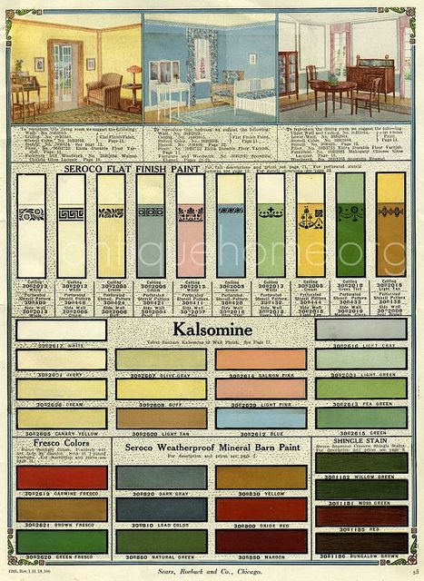 Paint colors from the year our house was built Interior Color Palette, Vintage Paint Colors, Home Types, Historic Paint Colours, 1920s Interior, Craftsman Colors, Historic Colours, Paint Color Ideas, Living Vintage