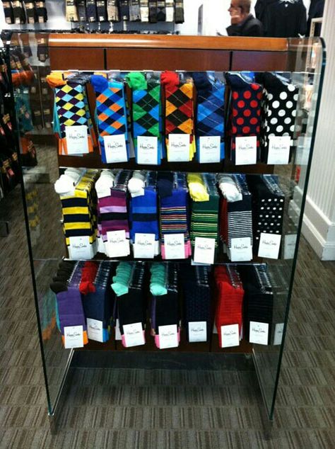 Sock Display, Feet Socks, Color Socks, Sock Drawer, Sock Game, Crazy Socks, Swedish Design, Happy Socks, Colorful Socks