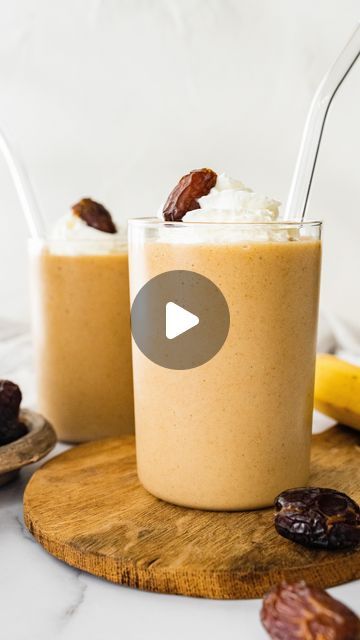 Brittany Mullins on Instagram: "My 4-INGREDIENT DATE SHAKE is made with frozen bananas instead of ice cream, but she’s still thick, creamy and delish. Such a perfect treat and Olivia loves it too!

PS: You can try the frozen banana swap in any milk shake recipe!

Full recipe is linked in my bio or Google “date shake eatingbirdfood.”

https://www.eatingbirdfood.com/healthy-date-shake/

#dateshake #dairyfree #vegan #glutenfree #healthytreat  #milkshake" Date Shake, Frozen Bananas, Milkshake Recipes, Milk Shake, 4 Ingredient, Frozen Banana, Healthy Treats, 4 Ingredients, Bananas