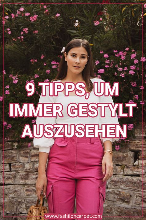 Wie sieht man immer stylisch aus? Meine 9 Tipps findest du jetzt auf dem Blog! #stylingtipps #hacks #fashiioncarpet New Look Clothes, Elegantes Outfit Damen, Styling Tricks, Damen Outfit, Body Hacks, Minimal Chic, Mode Inspiration, Mode Fashion, Capsule Wardrobe