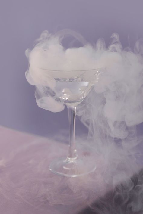 The dry ice manufacturing process is very detail-oriented. If you've ever wondered exactly how dry ice is created, read on! Dry Ice Aesthetic, Ice Garden, Mocktail With Dry Ice, Dry Ice Product Photography, Dry Ice Photography, Dry Ice Food Presentation, Dry Ice Cocktail, Ice Decor, Ice Design