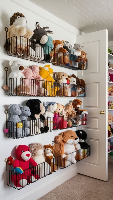 Bilik Permainan, Bedroom Basement, Toddler Playroom, Storage Kids Room, Baby Room Inspiration, Clutter Free Home, Kids Room Organization, Kraf Diy, Toddler Bedrooms