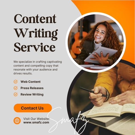 Exciting news! If you're into planning, writing, and publishing written material for online consumption like articles, blog posts, product descriptions, and marketing copy, you'll love this. Check out https://smafz.com/ for more information. Website Copy, Social Media Services, Create Content, Power Of Social Media, Blog Content, Creating A Blog, Blog Writing, Content Writing, Digital Marketing Strategy