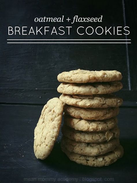 Milled Flax Seed Recipe, Flaxseed Breakfast, Oatmeal Flaxseed, Flaxseed Cookies, Flaxseed Benefits, Toddler Menu, Breakfast Cookie Recipe, Flax Seed Recipes, Weekend Cooking