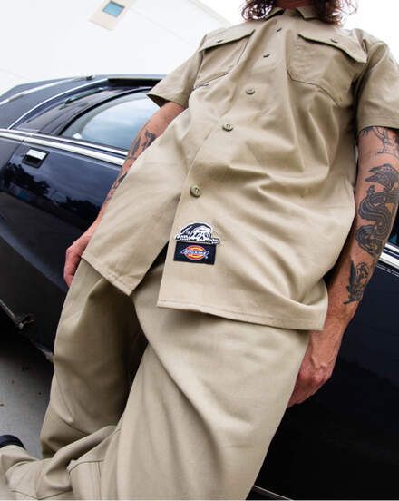 Collaborations | Dickies US Dickies Outfits Men, Dickies Outfit, Dickies Style, Khakis Outfit, Dickies Workwear, G Man, Skater Style, Stay Up, Mens Casual