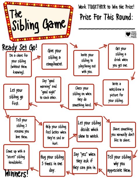 How to Increase Sibling Kindness with One Simple Game How To Help Siblings Get Along, Things To Do With Your Siblings, Things To Do With Siblings, Activities For Siblings, Parenting Siblings, Sibling Bonding, Books About Kindness, Kindness Challenge, Kindness Activities