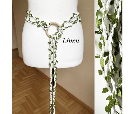 DIY wedding belt