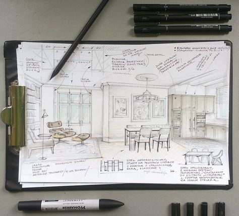 interior illustration for my client Interior Drawings Sketches, Interior Designer Sketches, Interior Drawing Sketches, Interior Illustration Sketches, Interior Design Sketches Perspective, Set Design Sketches, Interior Design Drafting, Rendering Interior Design, Interior Design Illustration