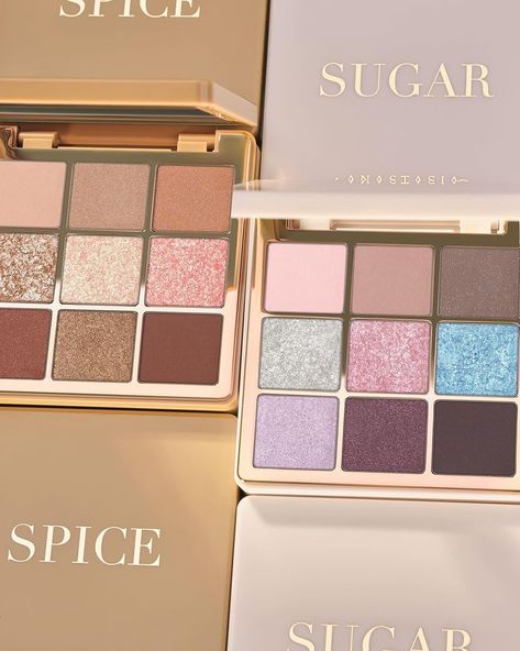 Anastasia Beverly Hills | Two reasons why we ❤️ the holidays ^^ Sugar and Spice Mini Eyeshadow Palettes are here to help you slay for the rest of the year!... | Instagram Abh Palette, Cheap Baskets, Eyeshadow Palettes, Sugar And Spice, Anastasia Beverly Hills, Eyeshadow Palette, Beverly Hills, Sephora, Beauty Products