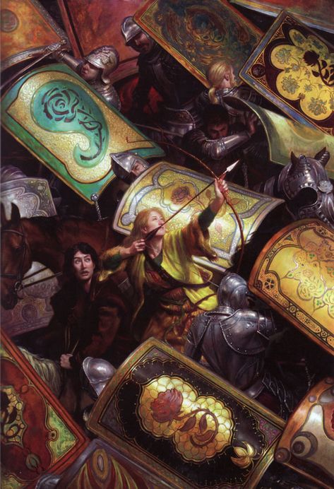 donato giancola | 36: The Archer of the Rose by Donato Giancola Donato Giancola, A4 Poster, Fantasy Concept Art, High Fantasy, Arte Fantasy, 판타지 아트, Medieval Art, Fantasy Rpg, Fantasy Inspiration