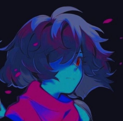 Kris From Deltarune, Kris Deltarune, Anime Character, Hair, Anime, Blue