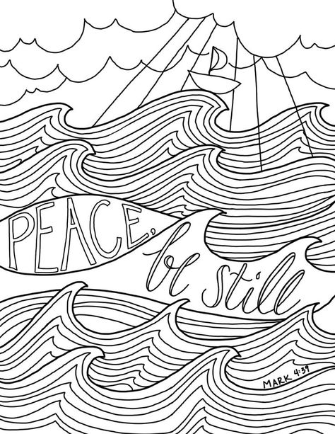 1000+ ideas about Lds Coloring Pages on Pinterest | Coloring Pages ... Peace Be Still, Lds Coloring Pages, Bible Verse Coloring Page, Scripture Coloring, Bible Verse Coloring, Bible Coloring Pages, Bible Coloring, Bible Art Journaling, Bible Art