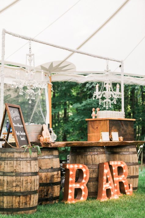 Deco Champetre, Massachusetts Wedding, Bar Set Up, Future Wedding Plans, Wedding Drink, Marquee Wedding, Martha Stewart Weddings, Wedding Bar, Outdoor Bar