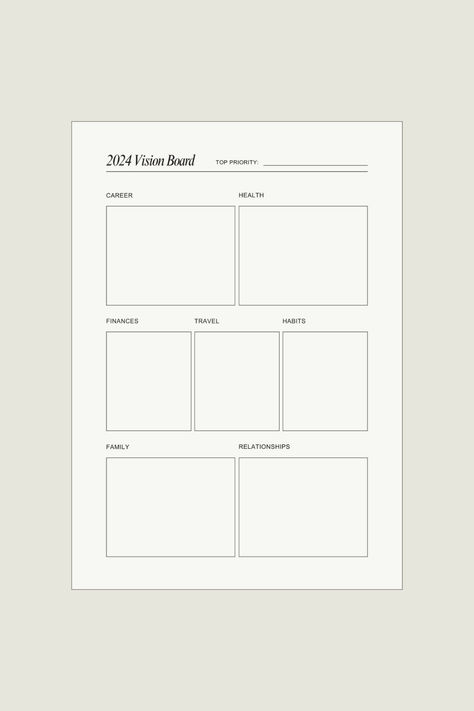 Use this free 2024 vision board planner template as a printable planner or as a free Goodnotes planner template! Visit Kinley Creative on Canva for digital planner free downloads and other minimal ipad planner templates to suit your digital planner aesthetic! Digital Vision Board 2024 Template, 2024 Vision Board Template, Goodnotes Template Free, Personal Vision Board, Free Vision Board Template, Vision Board Digital, Free Wedding Planner Printables, Free Vision Board, Digital Planner Template