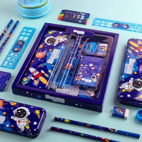 Make learning fun with our adorable stationery sets for kids! 🖍️📚 Bursting with color and creativity, these sets are perfect for little ones who love to express themselves. Get ready for endless hours of fun and imagination! Order online via link in bio✨ ... #stationery #kidsstationery #cutestationery #homedecor #funeducation #homedecorfinds #amazonfinds #birchandco Pencil Boxes, Kids Stationery, Cute Stationery, Stationery Set, Be Perfect, Pencil Case, Fun Learning, Stationery, Color