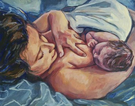 Birth Art, Pregnancy Art, Mother Art, Name Suggestions, Female Art Painting, Poses References, Indian Art Paintings, Indian Art, Original Oil Painting