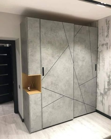 Modern Wardrobe Design Sliding Doors, बेडरूम डिजाइन, Modern Wardrobe Design, Wardrobe Laminate Design, Sliding Door Wardrobe Designs, Wall Wardrobe Design, Wardrobe Design Modern, Almirah Designs, Bedroom Wardrobe Design