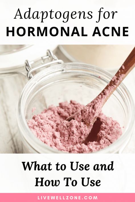 Holistic Hormonal Acne, Adaptogens For Hormones, Supplements For Hormonal Acne, Get Rid Of Hormonal Acne, Hormonal Acne Diet, Hormonal Acne Supplements, Acne Supplements, Hormonal Acne Remedies, Acne Diet