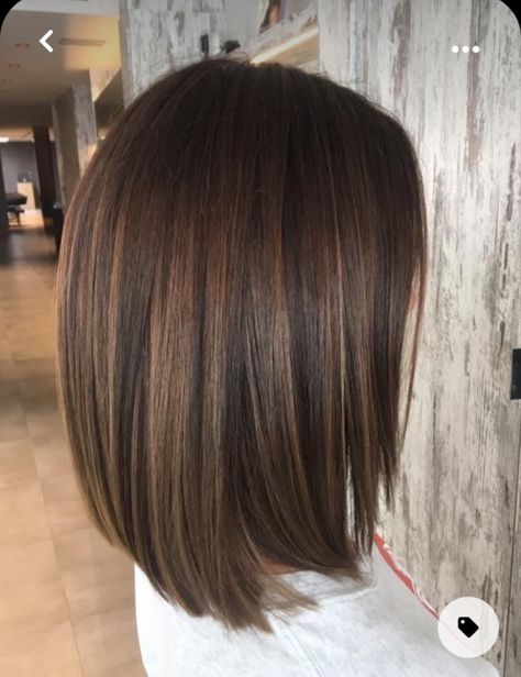 Medium Length Bob Haircut, Colour Hair, Corte Bob, Brunette Hair With Highlights, Lob Haircut, Trendy Hair Color, Brown Hair With Highlights, Light Brown Hair, Medium Length Hair Cuts