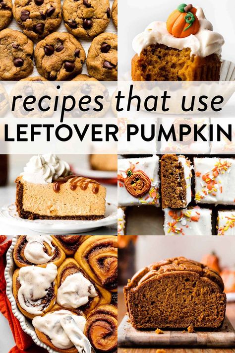 What Can You Cook With Pumpkin, Recipes For Leftover Pumpkin Puree, Use Leftover Pumpkin Puree, Pumpkin Purée Uses, Pumpkin Puree Desserts Healthy, Half Can Of Pumpkin Recipes, Recipes With Pureed Pumpkin, Pumpkin Puree Baking Recipes, What To Use Pumpkin Puree For