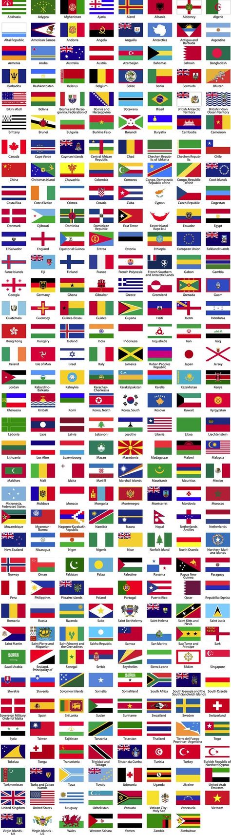 World Flags With Names, North America Geography, North America Continent, World Country Flags, Materi Bahasa Jepang, World Flags, Flags With Names, Other Ways To Say, Education Logo