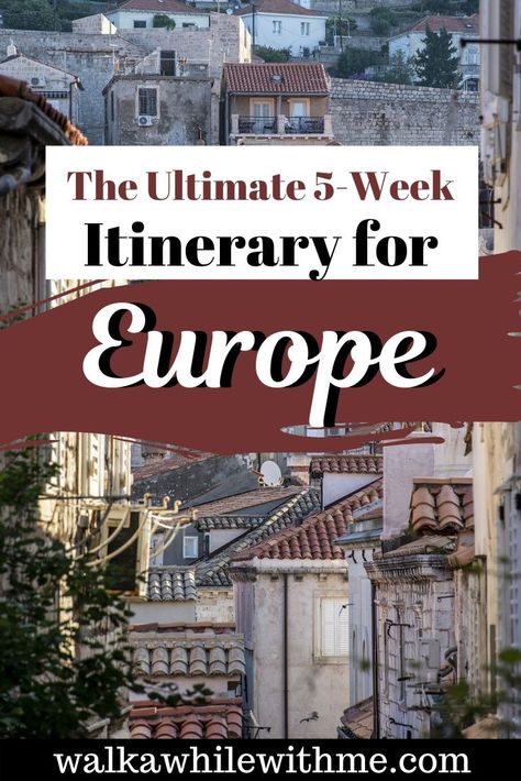 Brainstorming for your trip to Europe? With so many stunning Europe travel destinations, it can be hard deciding where to go. So how do you decide? Should you go to eastern Europe, or western Europe? Where are the best Europe travel spots for architecture, for nature, or for history? Well, if you want some Europe travel inspiration as you brainstorm travel ideas, check out my article on my 5-week Europe itinerary, including destinations in France, Spain, Portugal, Germany, and Switzerland! Europe Travel Itinerary, Spain Travel Outfits, Europe Itinerary, Europe Travel Essentials, Europe Travel Photos, Travelling Europe, Europe Travel Outfits, Road Trip Europe, Trip To Europe