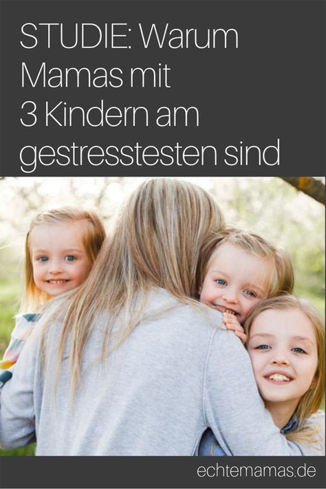 Eine Studie hat jetzt gezeigt, dass Mamas von drei Kindern zu den gestresstesten Müttern überhaupt gehören. Foto: ©Bigstock #geschwister #kinder #dreikinder #mamaleben Kids And Parenting, Baby Face, Parenting, Couple Photos, Quick Saves