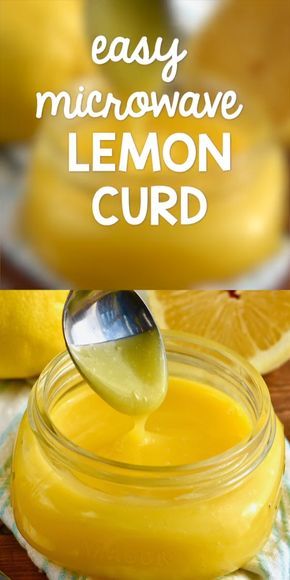 Citrus Curd, Microwave Lemon Curd, Pumpkin Flan, Microwave Meals, Easy Lemon Curd, Corp Perfect, Buah Naga, Lemon Curd Recipe, Baking Hacks