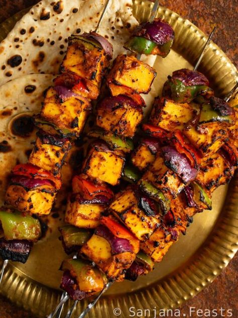 Tandoori Marinade, Tandoori Paste, Tandoori Paneer, Tikka Recipe, Indian Appetizers, Paneer Tikka, Kebab Recipes, Chicken Kabobs, Paneer Recipes