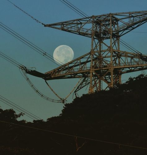 Electricity Pylon Aesthetic, Power Lines Aesthetic, Divine Mechanical, Electricity Aesthetic, Transmission Tower, Architecture Mapping, Rust In Peace, Power Lines, Dark Art Drawings