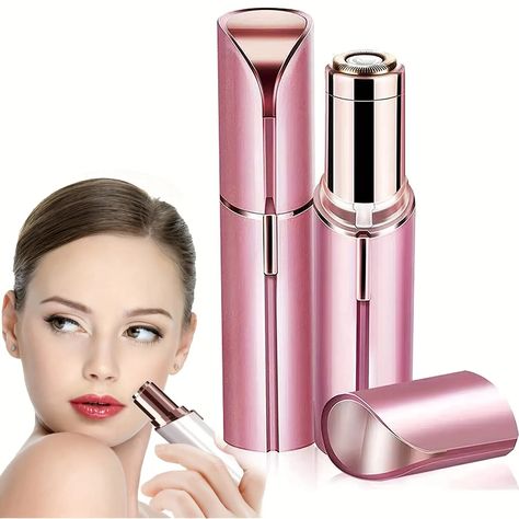 Hair Removal Women, Hair Shaver, Mode Rose, Lipstick Designs, Remove Hair, Eyebrow Trimmer, Hair Removal Machine, Facial Hair Removal, Electric Hair