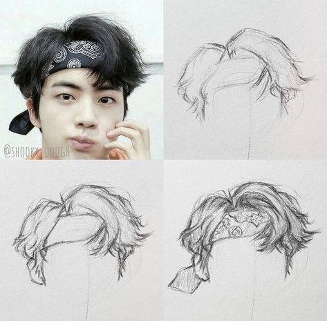 Boy Hair Ideas Drawing, Boy Hair Ideas, Hair Ideas Drawing, Hair Steps, Hair References Drawing, Drawing Male Hair, Hairstyle Drawing, Drawing Hair Tutorial, Boy Hair