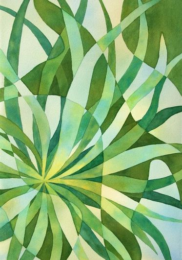 Plant Paintings | Rachel Collins Plant Paintings, Watercolor Negative Painting, Color Theory Art, Creation Art, Jr Art, Nature Artists, Space Painting, Diy Watercolor Painting, Plant Painting