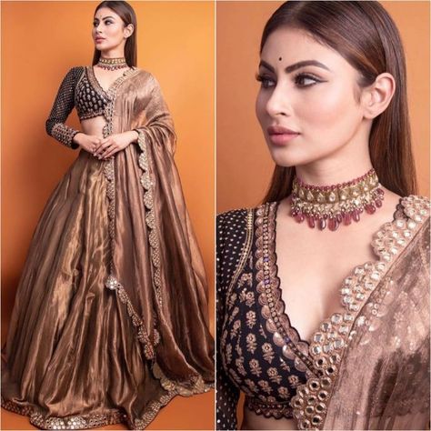 Mouni Roy Dresses that are Perfect for Bridesmaids - K4 Fashion Choli Designs For Navratri, Mouni Roy Dresses, Moni Roy, Expensive Wedding Dress, Expensive Wedding, Lehenga Choli Designs, Indian Outfits Lehenga, Mouni Roy, Lehnga Dress