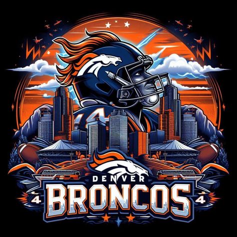 Denver Broncos Art, Denver Broncos Wallpaper, Broncos Wallpaper, Native American Tattoo Designs, Native American Tattoo, Denver Broncos Logo, Football Crafts, Broncos Logo, Go Broncos